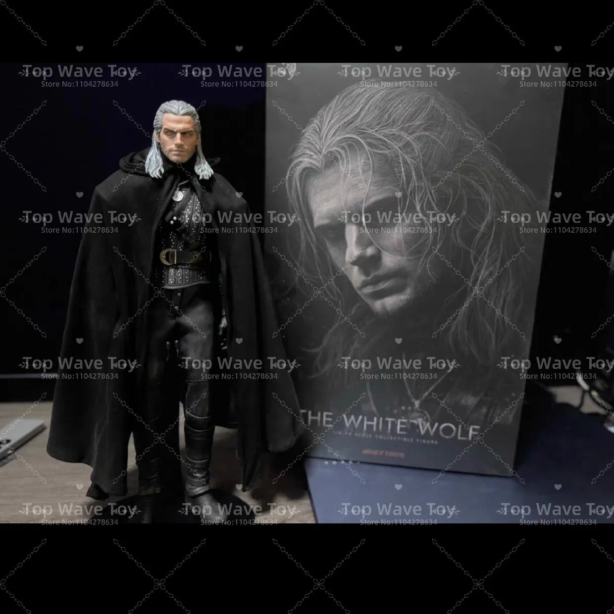 2025 New Stock BUZZTOYS BUZ001 1/6 Male White Wolf Geralt High Quality Model Full Set 12'' Action Figure Soldier For Fans