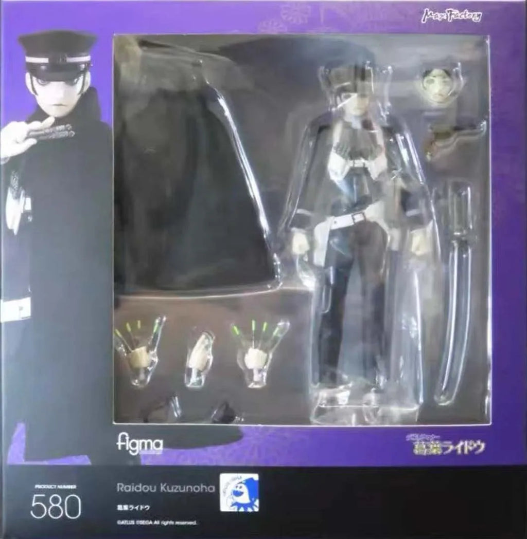 In Stock Genuine Good Smile Figma Shin Megami Tensei Devil Summoner Raidou Kuzunoha Figure Anime Action Model Toy