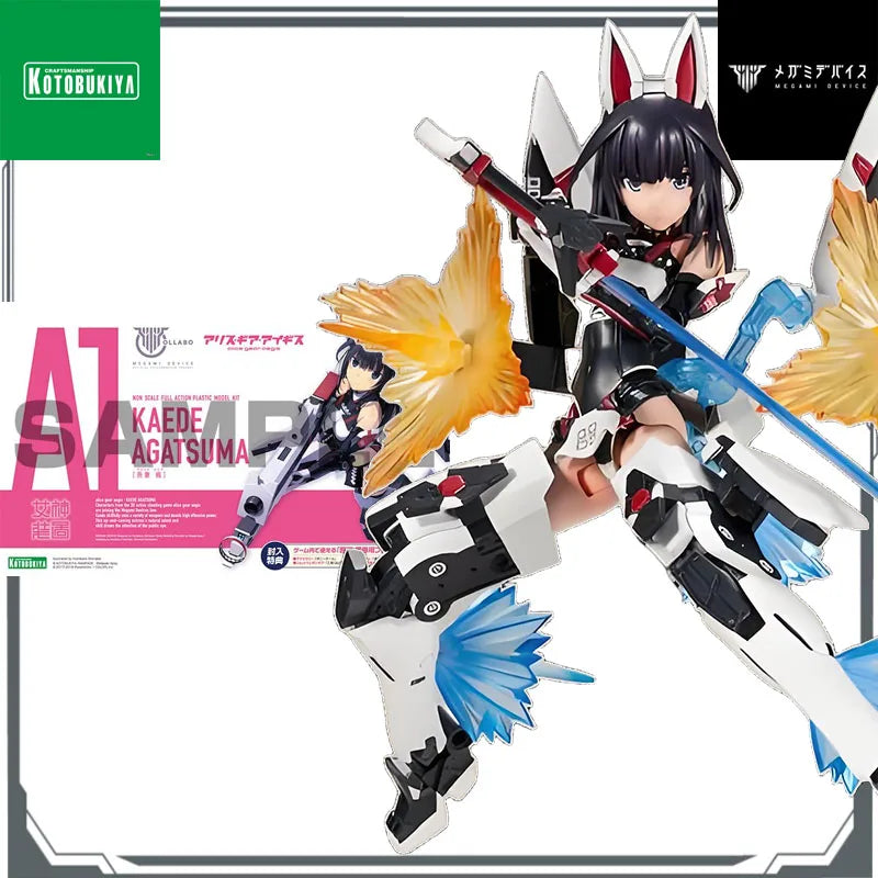Kotobukiya Original MEGAMI DEVICE SITARA KANESHIYA Ver. Karwa Chauth&KADE AGATSUMA  Assembly Model Toys  Model Gifts for Boys