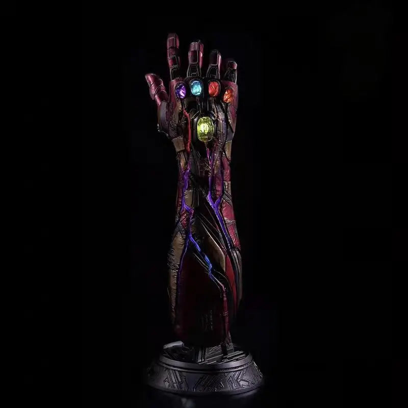 Avengers Iron Man MK85 Unlimited Gloves with Luminous Resin 1/1 Handheld Model Ornament Birthday Gift