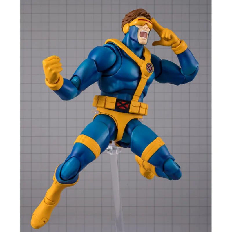 In Stock Genuine Bandai Marvel Model Kit SHF Cyclops Gamerverse Anime Action Figure Collection Finished Model Boys Toys Gifts