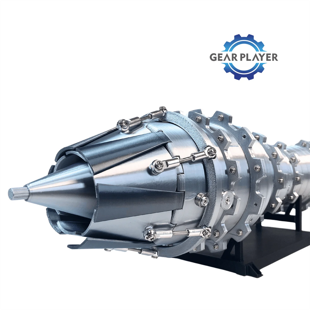 GE-79 Fighter Model Toy Startable Aviation Engine High Performance Power Turbine Cool Boutique Toy Gift