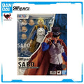 In Stock Original Bandai S.H.Figuarts SHF One Piece Sabo Revolutionary Army Chief of Staff Anime Action Figure Toy Gift Model