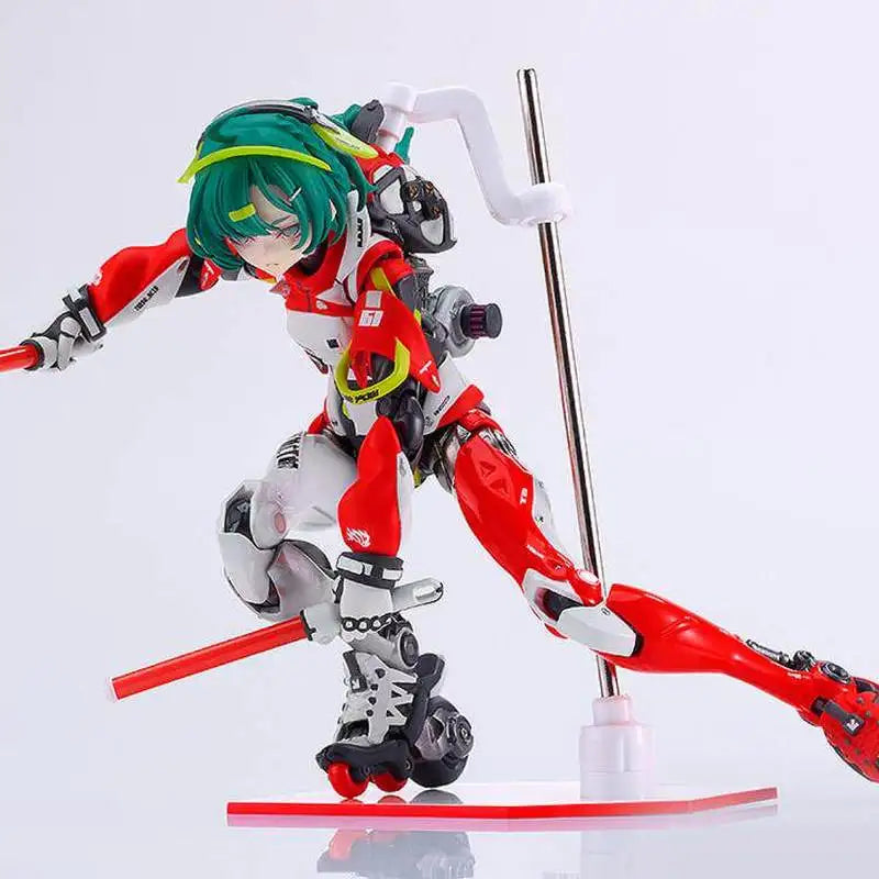 New Sentinel Motored Cyborg Runner Articulated Action Figure Collectible Model Desktop Display Decoration For Anime Collectors