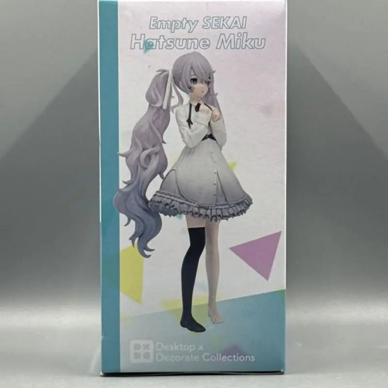 Genuine Sega Hatsune Miku: Colorful Stage Desktop Decorate Collections Virtualsinger Empty Sekai Hatsune Miku Anime Figure Model