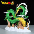 23cm/9.05in Anime Dragon Ball Z Figure Shenron Goku And Shenron Action Figure Model Pvc Statue Doll Collection Toy Gifts