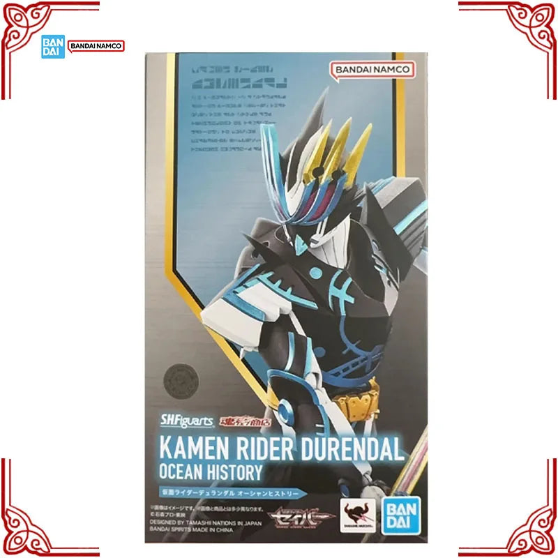 In Stock Genuine Bandai Kamen Rider Model Kit SHF Durendal Ocean History Anime Action Figure Collection Finished Model Toys Gift