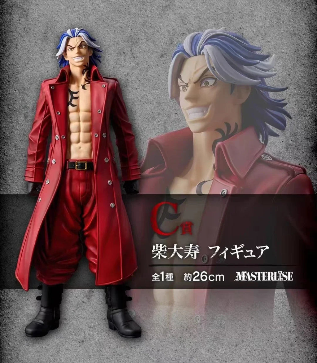 Original BANDAI NAMCO Tokyo Revengers Kokonoi Hajime Mikey Action Figure Model Gift Decoration Toy