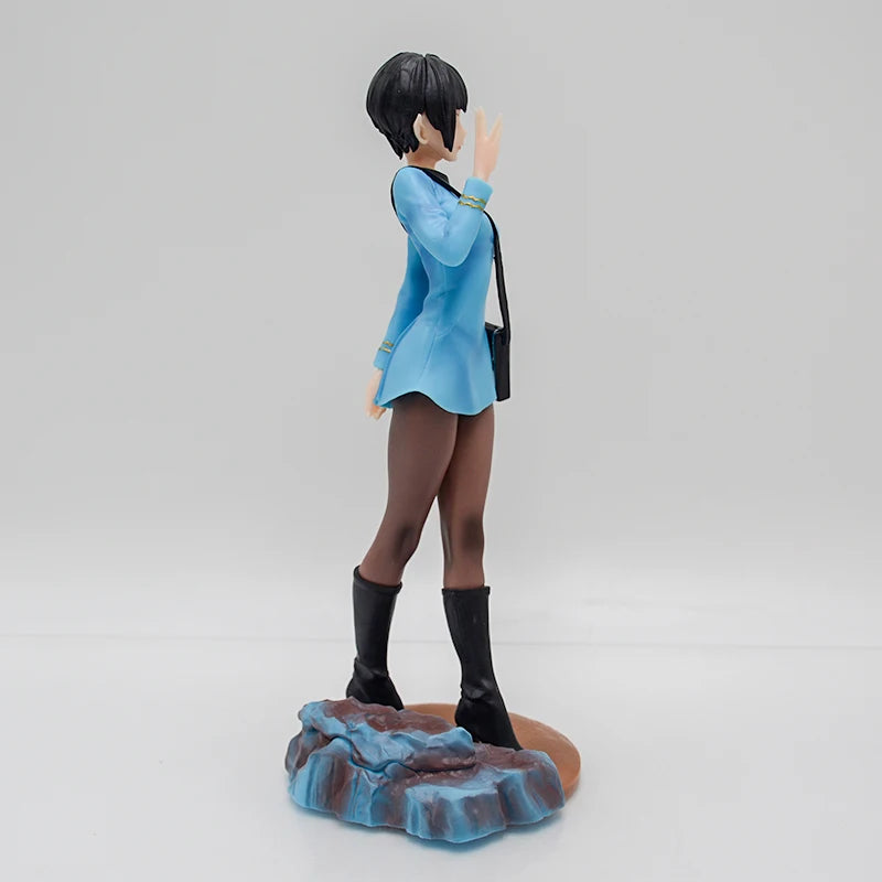 20cm Star Trek Bishoujo Vulcan Science Officer Anime Girl Figure Command/Medical Officer Action Figure Collection Model Doll Toy