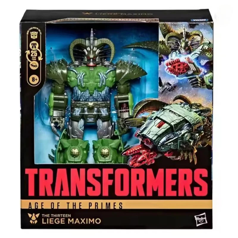 New Original Hasbro Transformers Age of The Primes The Thirteen Liege Maximo Action Figure Model Gift Toys