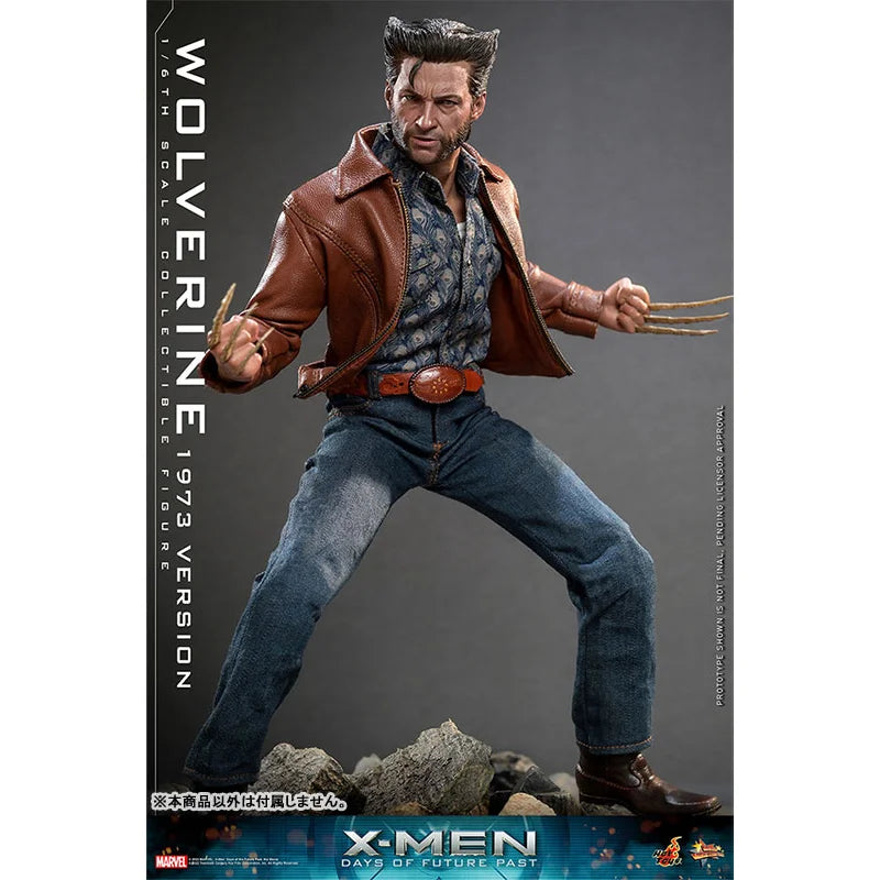 100% Original HOTTOYS HT MMS659 MMS660 Movie Masterpiece X-MEN Future Past 1/6 Wolverine 1973 Ver. In Stock Anime Action Model