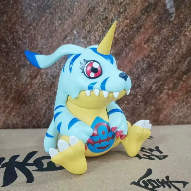 Anime Figure Toys Children Agumon Tailmon Figure Digimon Gabumon Digital Monster Action Figure Gift Model Toys Dolls Collect