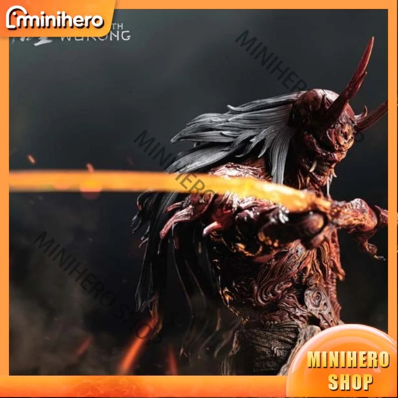Preorder  INART 1/12 Black Myth Wukong Yaksha King Red Boy Action Figure Poseable Model Collectible Game Toy Gift