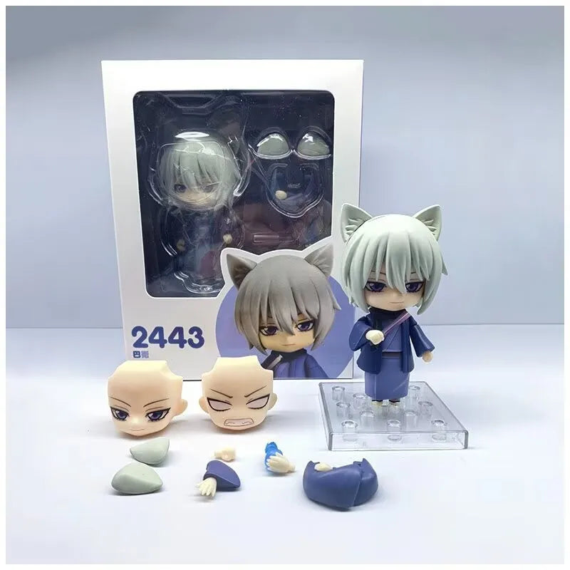 New Vitality Girl Tomoe Q Version Clay Figure 2784 Face Changing Desktop Ornament Doll Collectible Model Anime Toy Gift