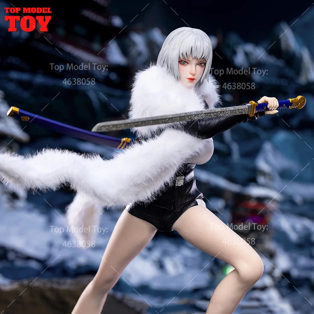 SWTOYS FS070 1/6 Scale Female Scientist Movable Eyes Silicone Steel Body Model Full Set 12'' Soldier Figure Dolls for Collection