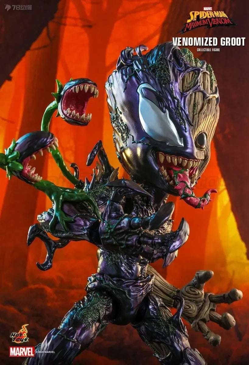【MT】Hot Toys TMS027 Marvel "Spider-Man: Maximum Venom" Venomized Groot Collection Doll  1/6 Action Figure Anime Model Toy Gift