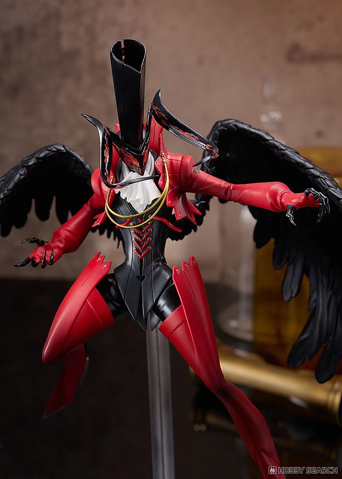 Original Genuine Good Smile Company Prepainted Pop Up Parade Persona 5 The Royal Arsène SP H=290mm Game Anime Figure Collection