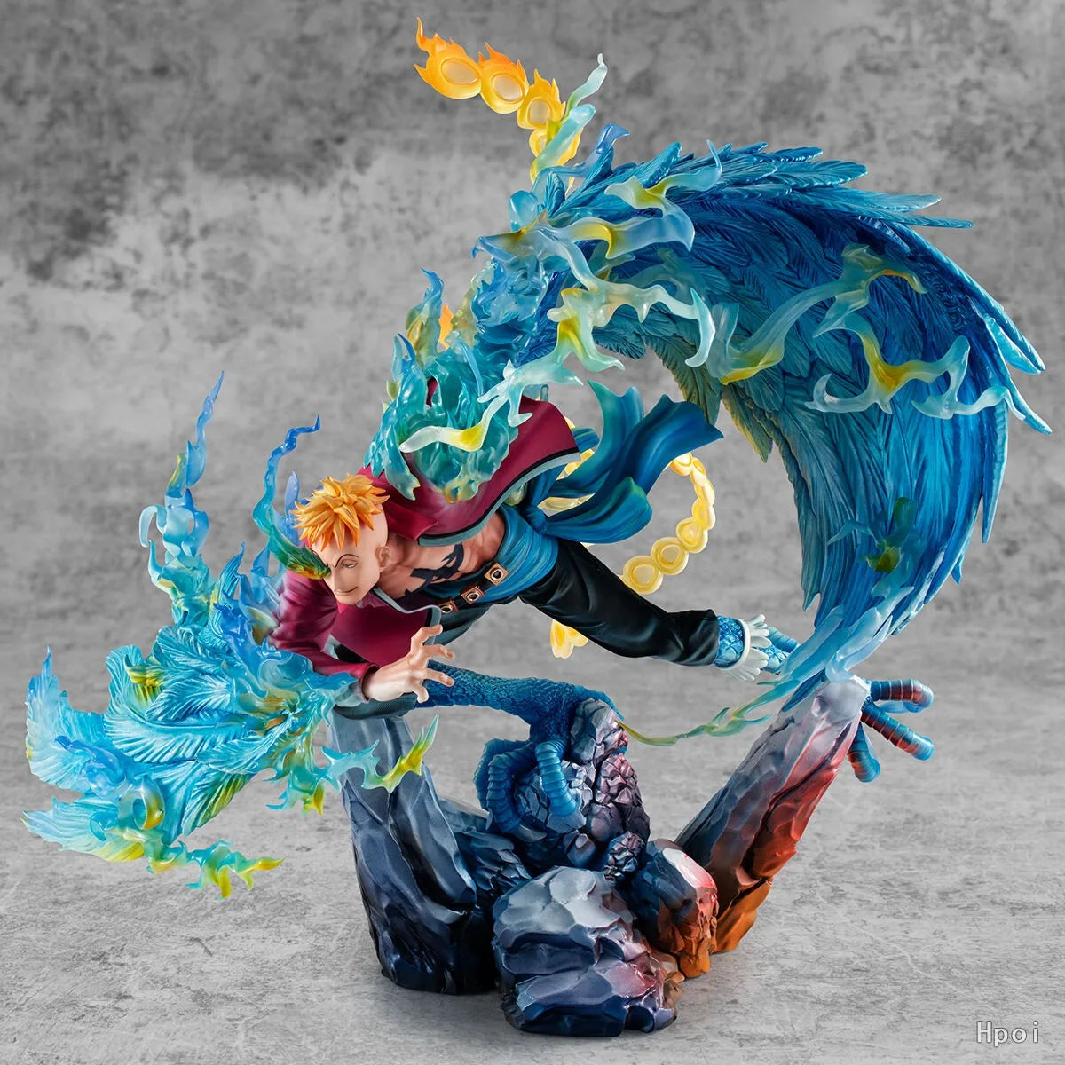【In Stock】Original MegaHouse POP ONE PIECE MAS-MAXIMUM Marco Figure Collection Ornament Toys