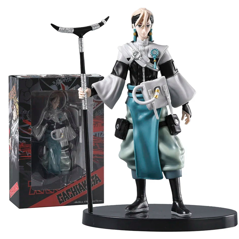 GACHIAKUTA Zanka Enjin Riyo Rud Anime Model Collectible Figure Toy Doll