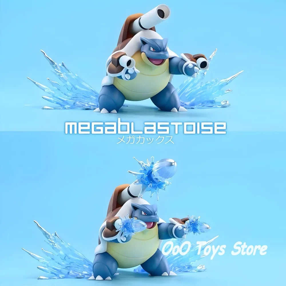 Anime Pokemon Figure Blastoise Action Figures Pvc Collection Model Toys for Children Gifts 15.5cm