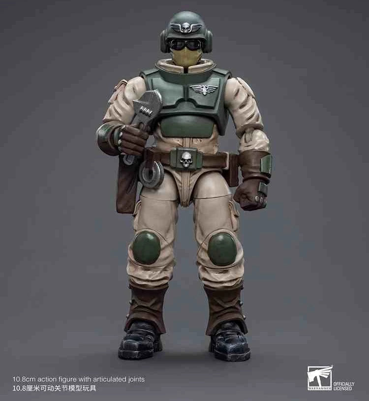 1/18 JOYTOY Action Figure 40K Astra Militarum Cadian Armoured Sentinel Anime Model Toy