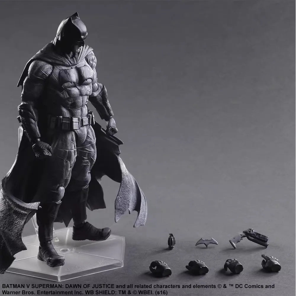 In Stock Collectible SQUARE ENIX Play Arts Justice Dawn BVS Bat Hero Full Set 25cm Action Figure Model Toys for Fans