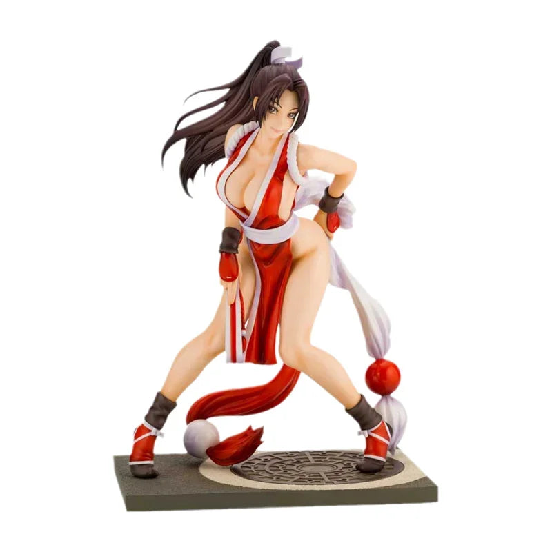 KOTOBUKIYA Оригинална игра „Кралят на бойците“ '98, аниме SNK Mai Shiranui, екшън фигурка, играчки за деца, подарък, колекционерски модел