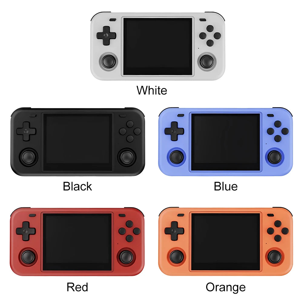 O30S Retro Handheld Game Console Linux System 3.5 Inch IPS Screen Portable Pocket Video Player Open Source for Kids Adults
