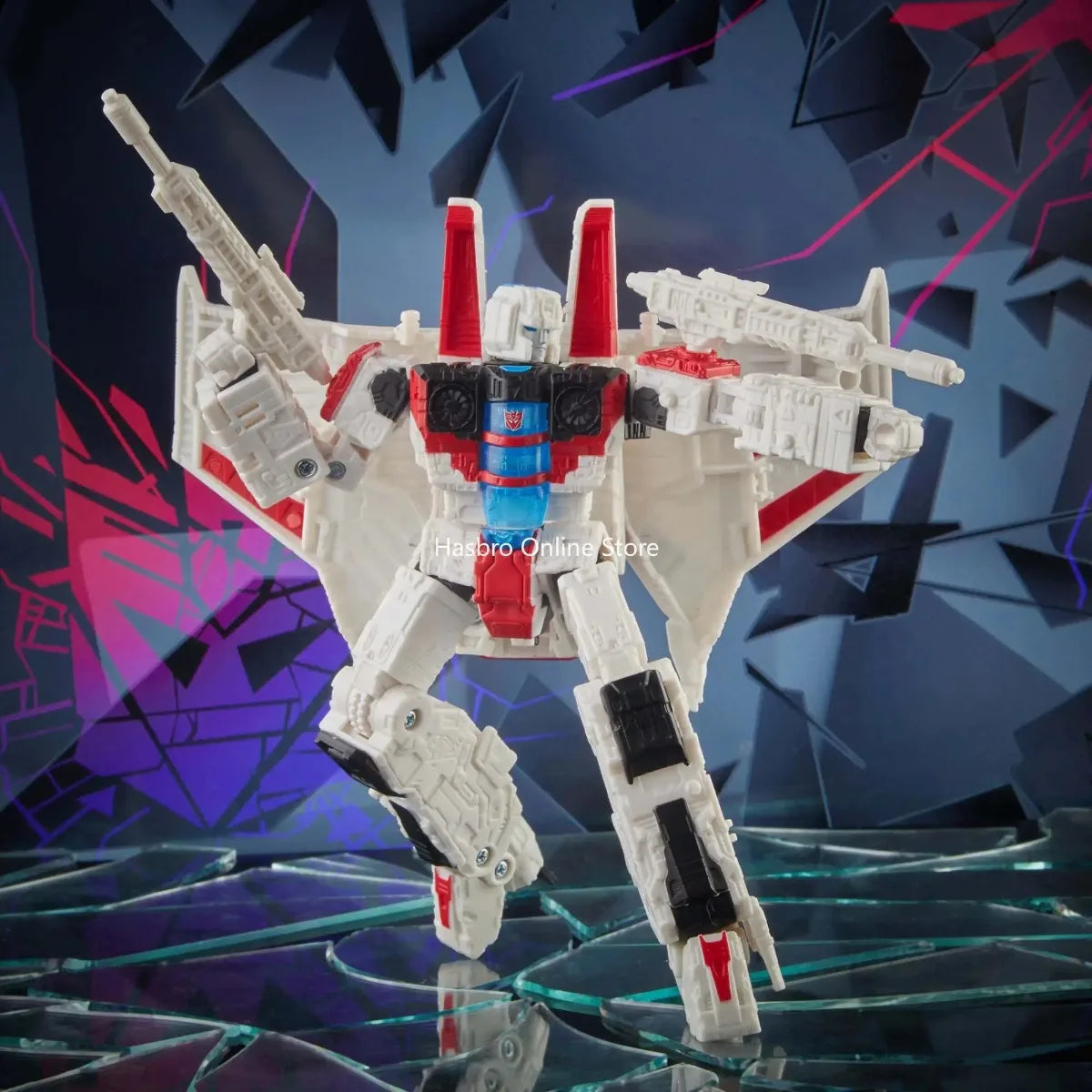 Hasbro Transformers Generations Shattered Glass Starscream Collection Action Figure Toy for Birthday Gift F2911