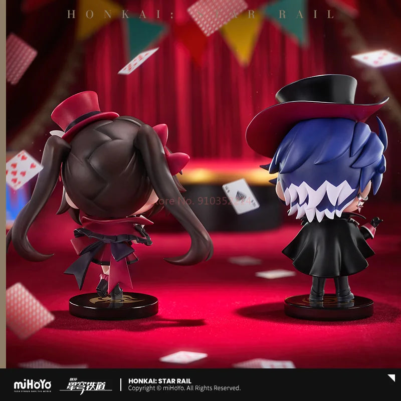 Mihoyo Honkai：Star Rail Nameless Guest'S Medal Series Blind Box Egg Jing Yuan Sampo Koski Desktop Ornament Decoration Kids Gift