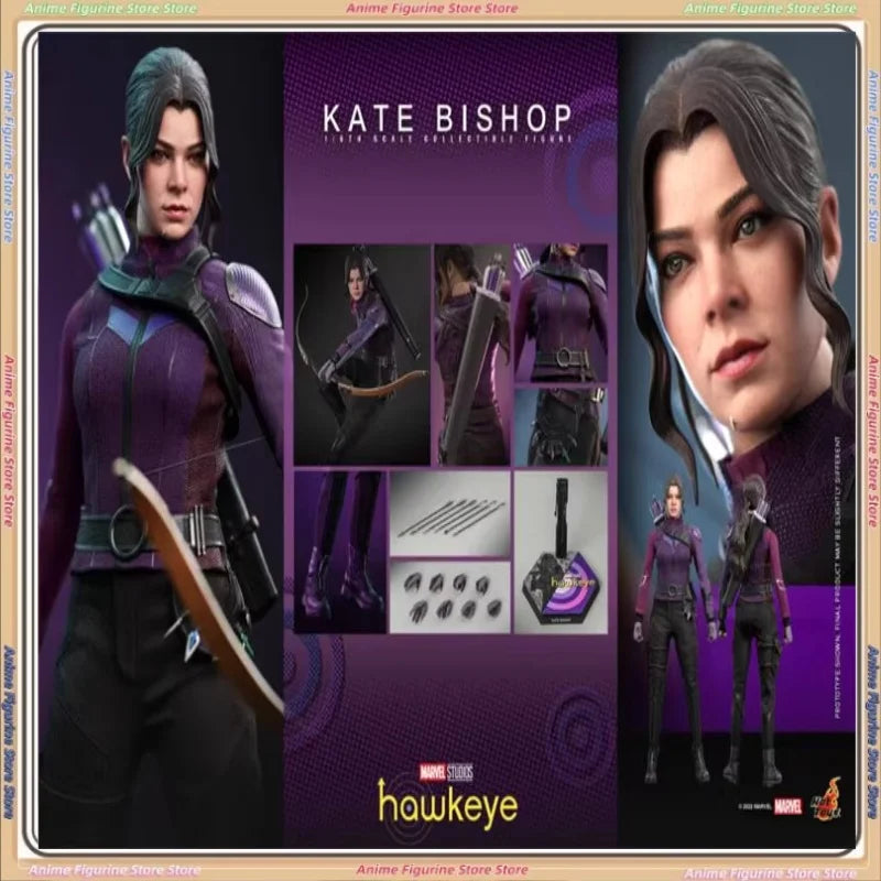 Stock HOTTOYS HT TMS074 1/6 Marvel Female Hawkeye Kate Bishop Gift Ornament Collectible