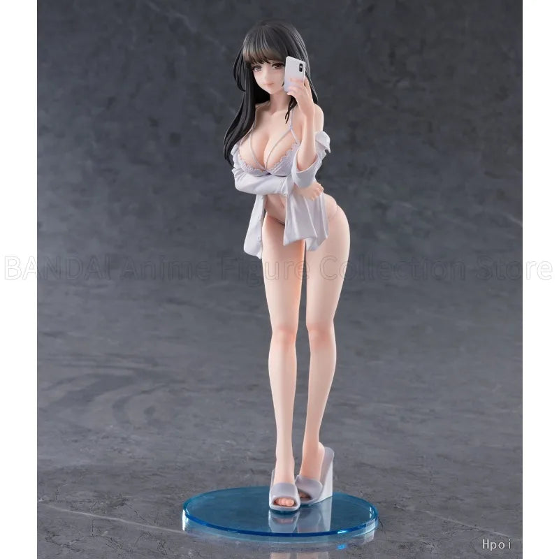 Original KAWA DESIGN Hitomio Shiliu's Original Painting Selfie Girl Normal Version/Deluxe Edition Anime Humanoid Toy Gift Model