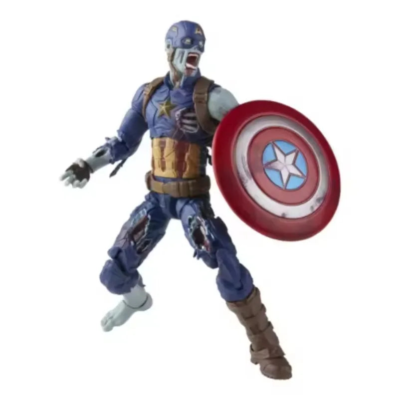 Original Marvel Legend Series  Zombie Captain America Action Figure Toys Model Gift