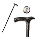 10 Colors Eagle-Head With Transparent Diamond Man Luxury Fashion Walking Stick Women Decorative Elegant Walking Canes