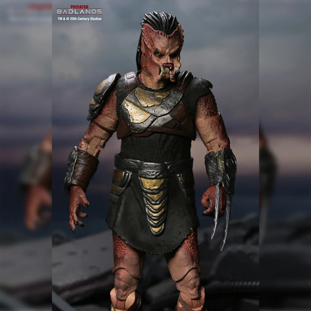 NECA Toys Predator: Badlands - Ultimate Dek (Training Armor) 7” Scale Action Figure Model Doll Garage Kit