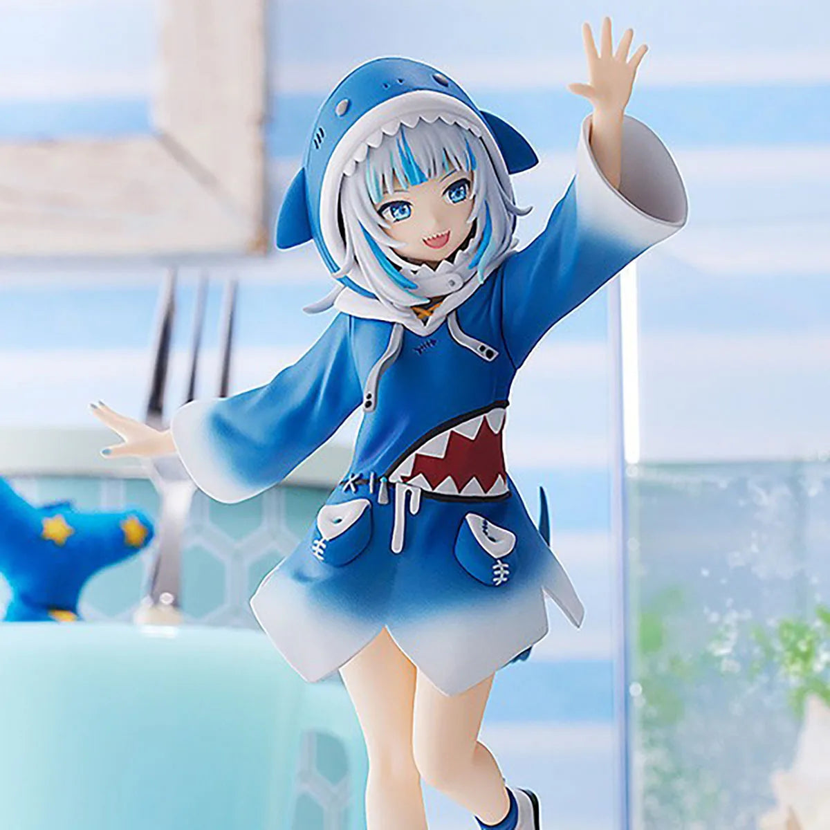 100% Original in Stock Good Smile Company Pop Up Parade Hololive Gawr Gura Anime Figure Collection Series Model Toys
