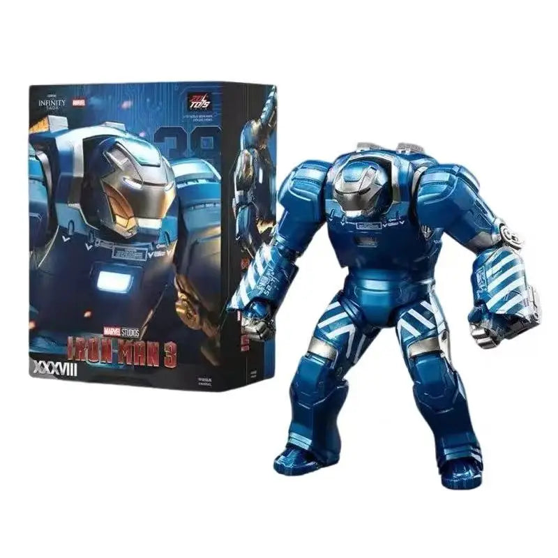 ZD Toys Iron Man Series Joint Movable Latest Hot Item MK38 Movie Version Action Figure - 22cm 7 Inches MarkDolls