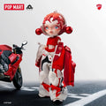 POPMART SKULLPANDA DUCATI 1/6 Action Figure Doll Fidgeting Toys Decorative Ornaments Original Xmas Series Birthday Gift