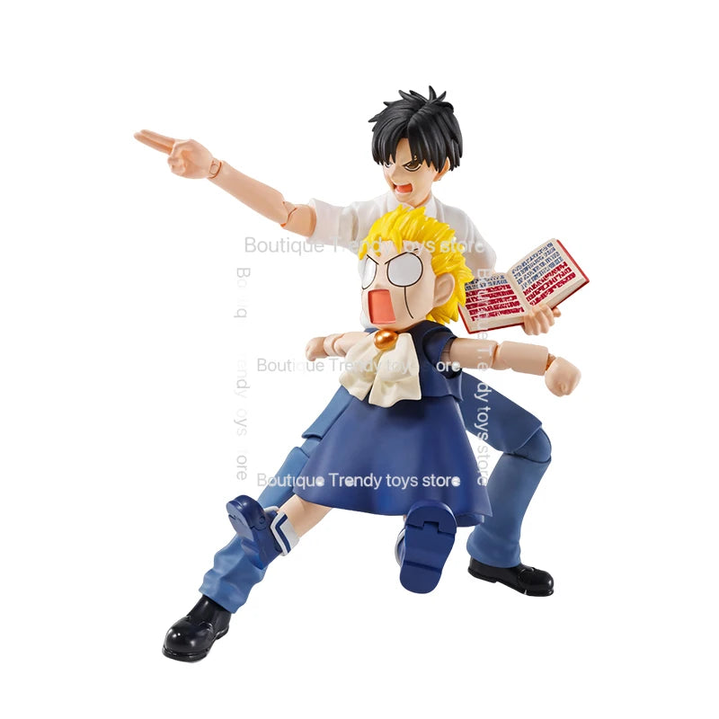 Bandai Genuine SHF Gash Bell! Zatch Bell Kiyo Takamine Anime Action Figure Joints Movable Collectible Model Toys Ornaments Gift