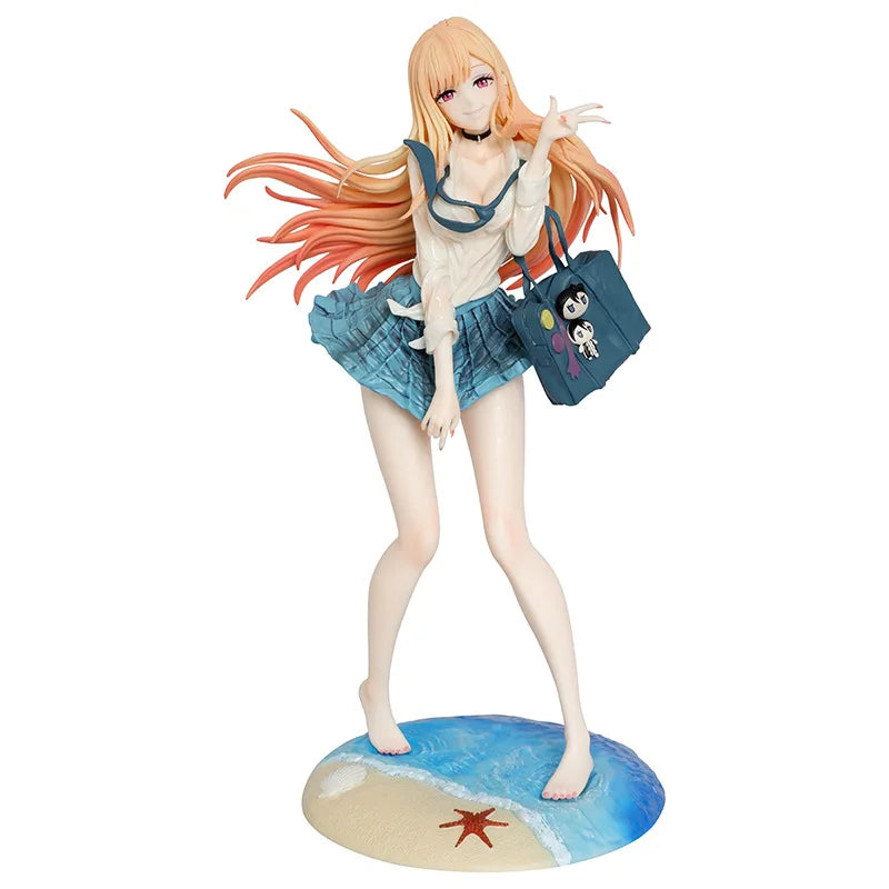 27,5 cm My Dress-Up Darling Marin Kitagawa Beach Figur Geburtstagsgeschenk für Jungen Anime Bishoujo Decor Collection Anime Merchandise