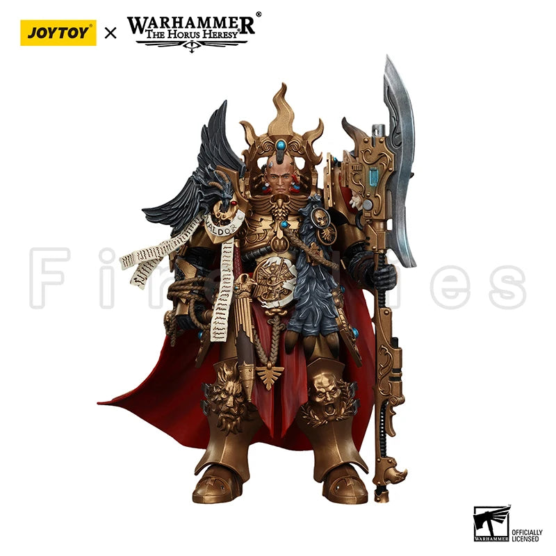 1/18 JOYTOY Action Figure The Horus Heresy Legio Custodes Constantin Valdor, Captain-General of the Legio Custodes Anime Model