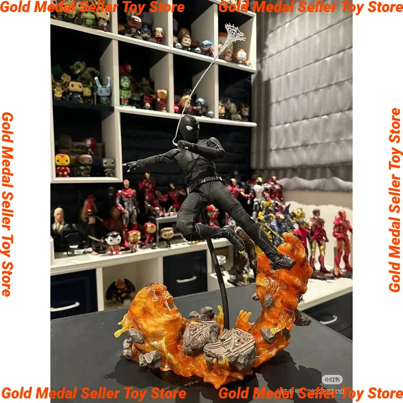 In Stock Hottoys Ht 1/6 MMS540 MMS541 Spider-Man: Far From Home Night Monkey Stealth Armor Version Action Figure Model Toy Gift