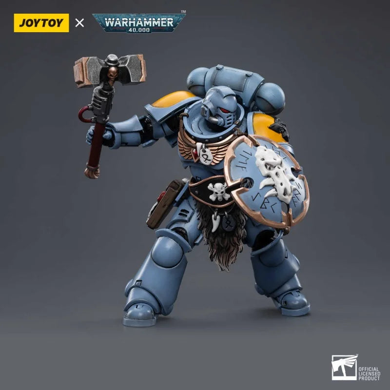 Joytoy Dark Source JT3792 Space Wolf Lickclaw Squad Sigrey Stone Shield Collectible Action Figure - New in Stock