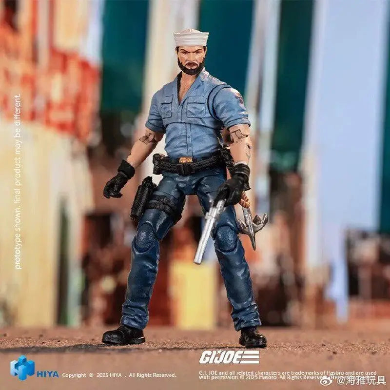Hiya Gijoe 1/18 Scale Sailor Articulated Poseable Action Figure For Adult Hobby Collectors Desktop Display Decoration