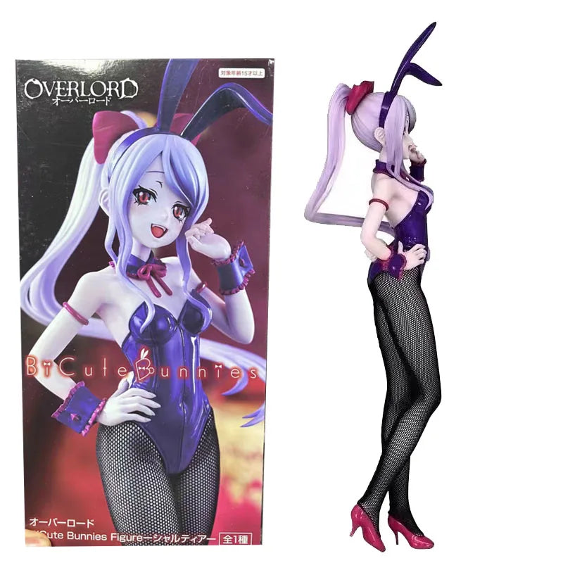 Original FuRyu BCB OVERLORD Bunny Girl Anime Actionfiguren Spielzeug für Kinder Geschenke Sammlermodell Ornamente