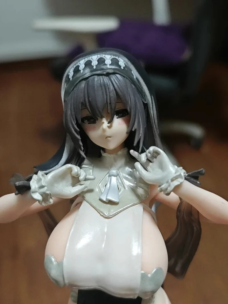 28 см молитвена монахиня аниме PVC фигурка модел играчка красиво момиче фигурка Gk настолен орнамент момчета подарък