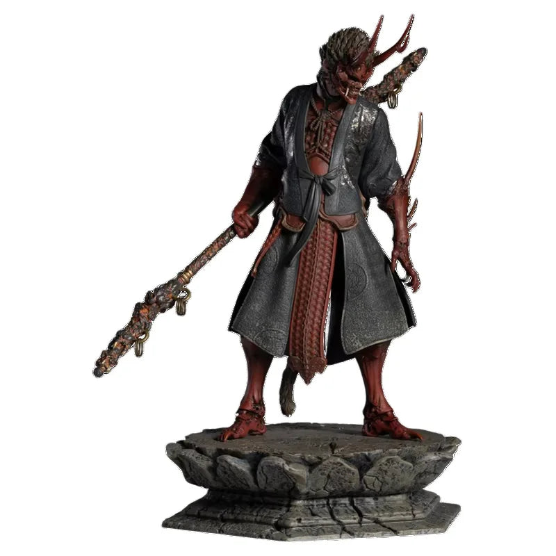 Black Myth Wukong 1/12 Collectible Action Figure Destined One Yaksha King Yan Huo Set Desktop Display For Game Collection Fans