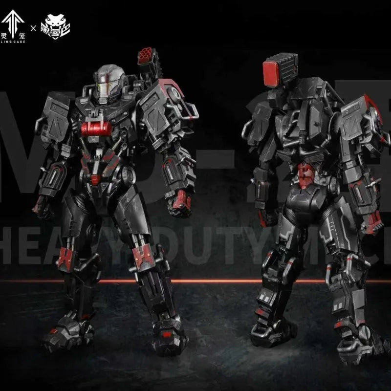 Spot Black Mamba LingCage Original Mark Heavy Stereoscopic Dawn Genuine Creation Mech Finished Product Mobile Model Handmade Toy