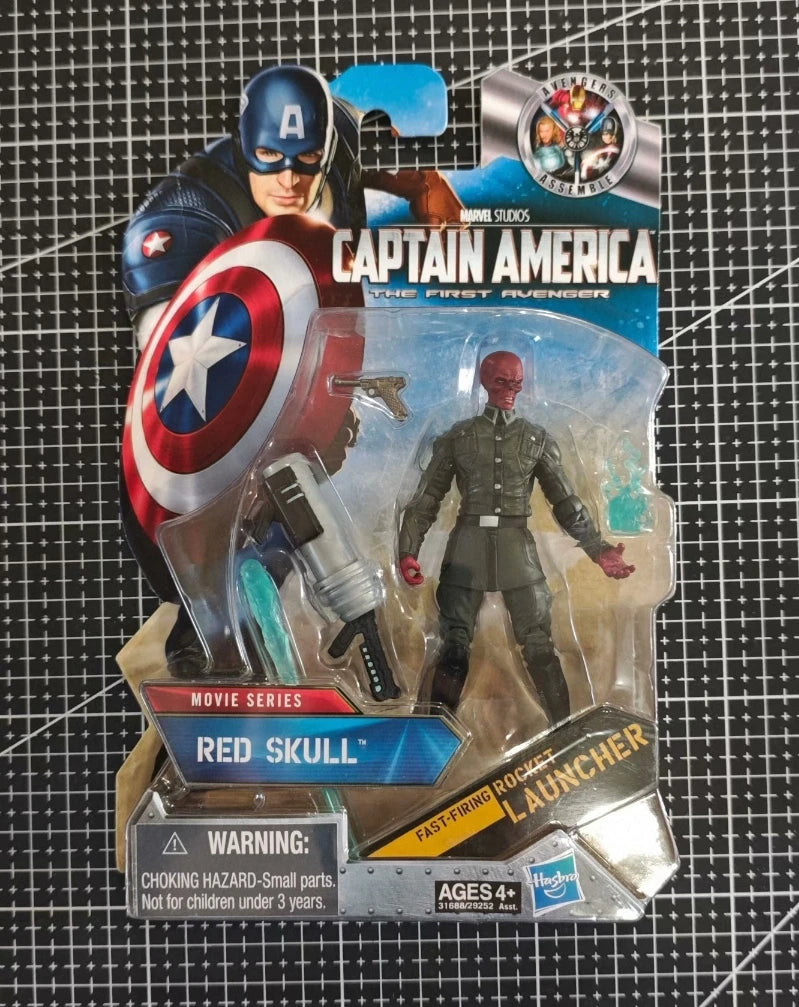 New Original Hasbro MARVEL RED SKULL Action Figure Toys Gifts Collection