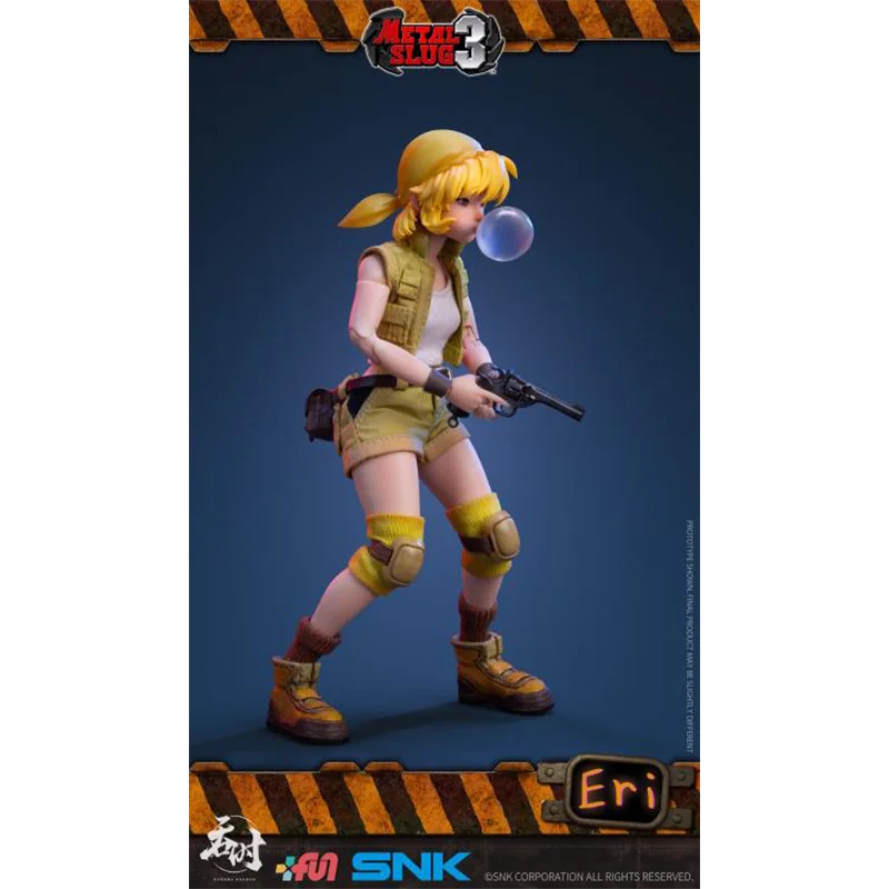 In Stock Original Tunshi Studio SNK Metal Slug 3 Fiolina Germi Fio TS-006-FG Eri Kasamoto TS-007-EK Figures Action Model Toys